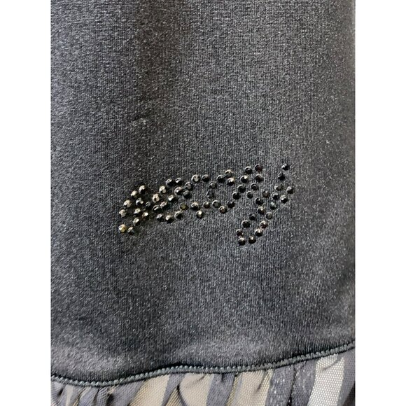 Victoria's Secret Babydoll Goth Grunge Fairy Whimsigoth Mesh Slip Dress L Y2K - Picture 5 of 6